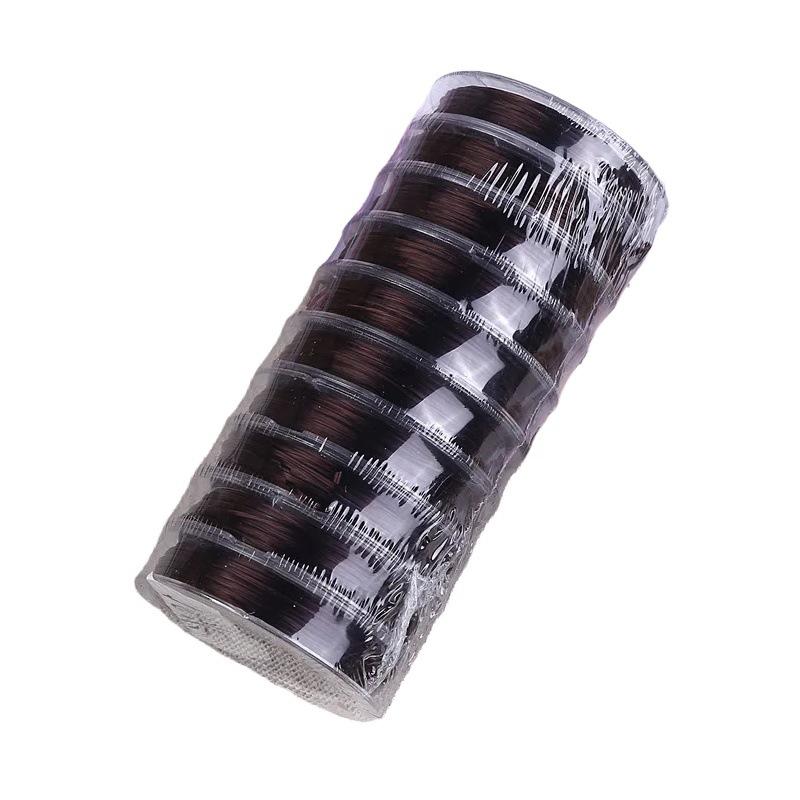 10M flat crystal line bead elastic line 0.8mm mini color elastane elastic rope DIY accessories beaded cable