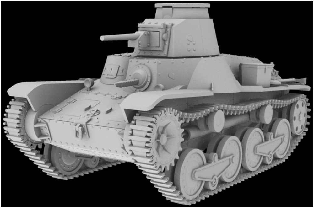 IBG 1/72 Scale Japanese Army Type 95 Ha-Go Light Tank, North Manchuria Type, Plastic Model Kit PB72089
