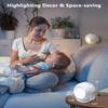 Xiaomi Led Motion Sensor Wall Lamp Touch 360 Rotatable USB Recharge Wireless Portable Night Light For Bedroom Reading Lamp