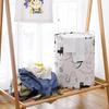 Dirty Clothes Storage Basket Bathroom Storage Bucket Foldable Storage Bag