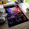 Grand Theft Auto Floor Rug Office Rug Design for Living Rooms Dining Room Bedrooms Playrooms Antislip Carpet Anime Office Decor