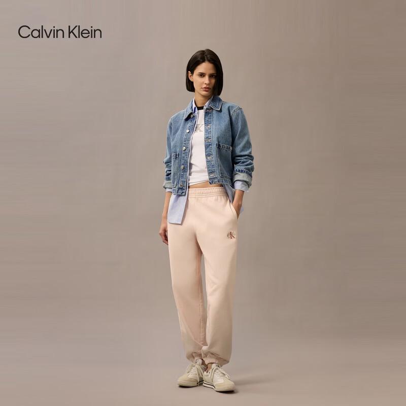 Calvin Klein Jeans Women s Rolled Cuff Cotton Denim Jacket XS