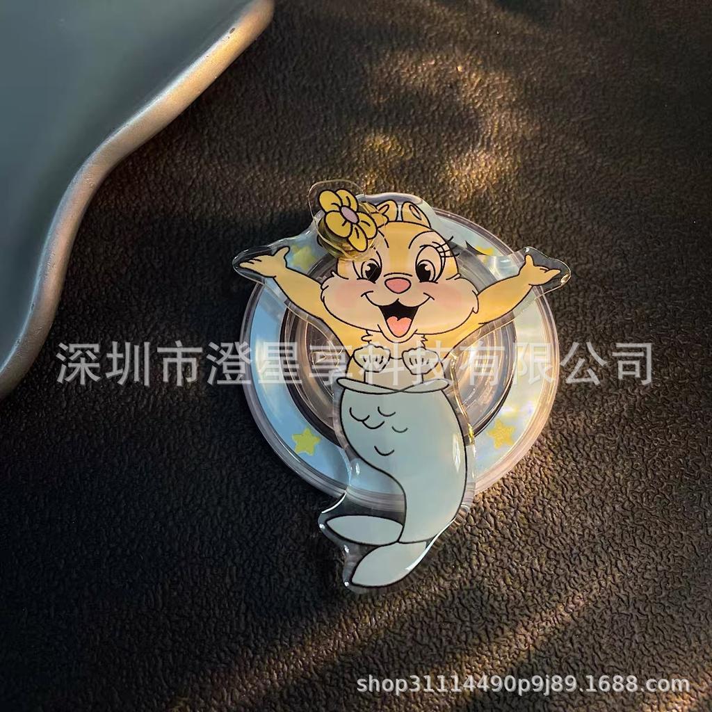 Creative Magnetic Cartoon Magsafe Stand with Super Strong Desktop Airbag