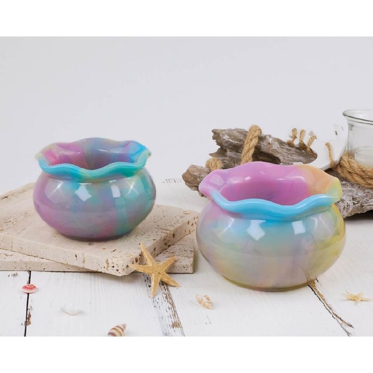 Fish Tank Shape Jar Silicone Mold DIY Creative Succulent Flower Pot Vase Jewelry