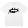 Unisex Streetwear Graphic Print Cotton Tee Loose Fit Short Sleeve Crew Neck T-Shirt Men Women