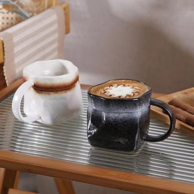 Tazza in Ceramica Irregolare Stile Nordico Creativo Retro Tazza per Acqua di Alto Valore Tazza da Caffè Semplice da Ufficio