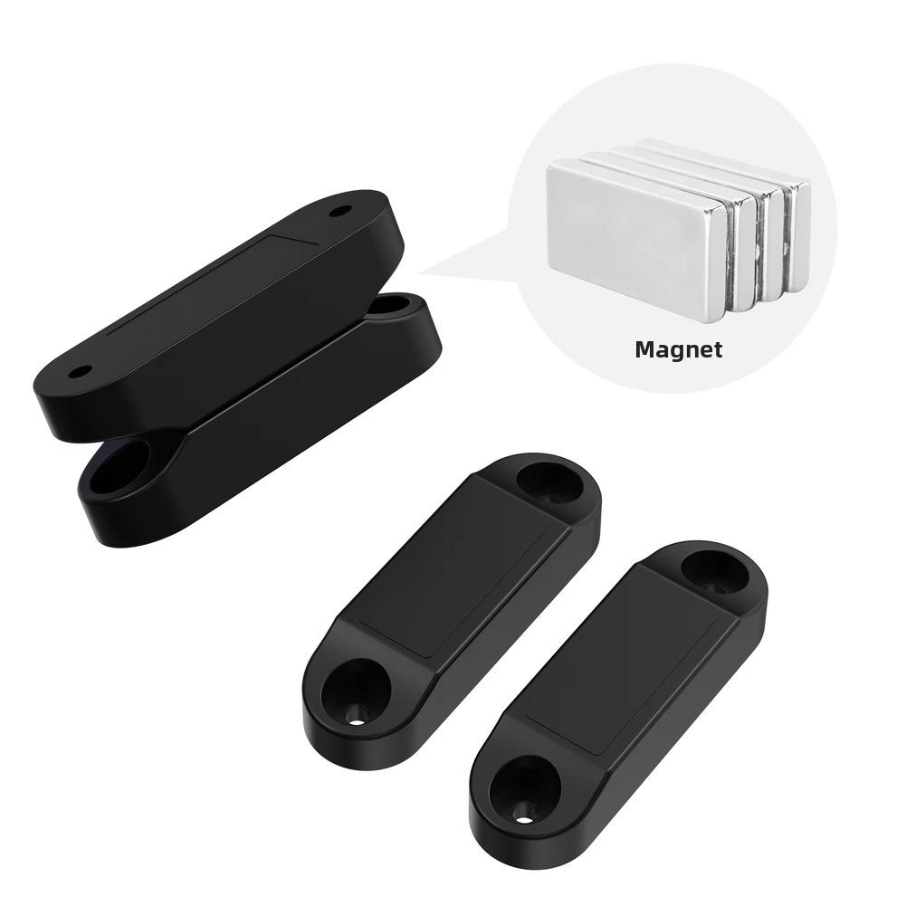 Kit de pestillo magnético para puerta de autocaravana de alta resistencia con tornillos para remolque de viaje, autocaravanas, pestillo magnético para puerta de equipaje de autocaravana, pestillo de puerta de almacenamiento de autocaravana
