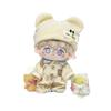 20cm Cotton Doll Onesie Pajamas - Winter Crawling Suit, Cute Original Design, Changeable Doll Outfit