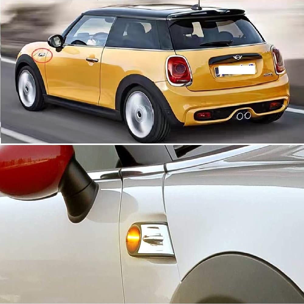 BMW MINI LED Side Marker Sequential Turn Signal Flowing Type Dynamic High Brightness LED