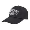 MLB Cotton Baseball Caps Unisex Black/Khaki Fashion 3ACPV235N
