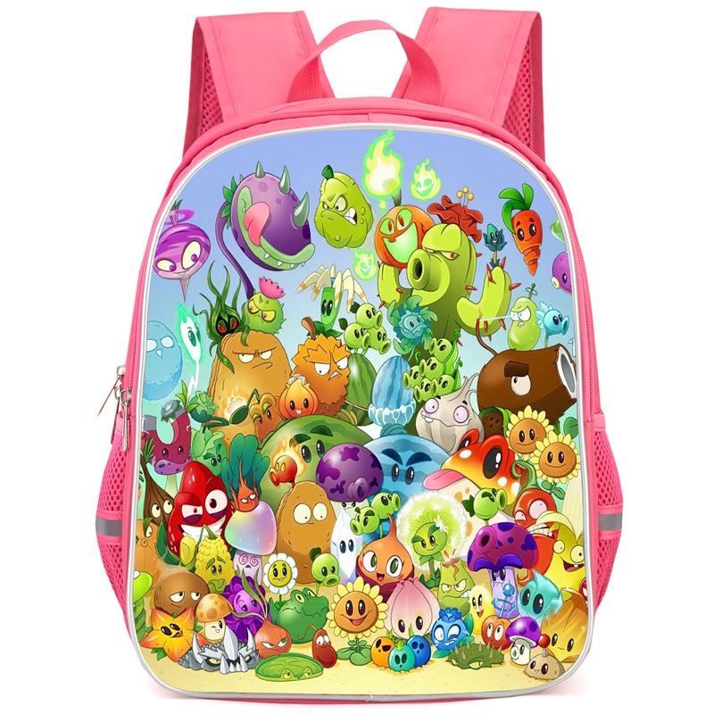 Plants Vs. Zombies Plants Vs. Zombies Anime Backpack Student Bag