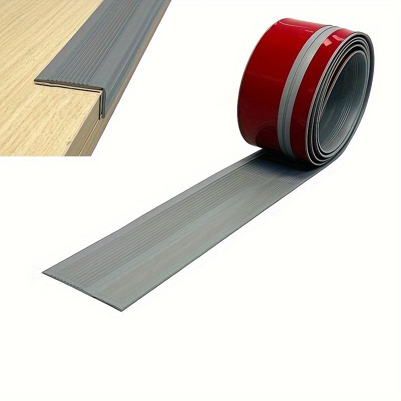 

1PC 1/3meters Anti-skid Strip School Stair Steps L-type Paste Pvc Floor Outdoor Ground Self-adhesive Edge Protection Home 1m сірий колір