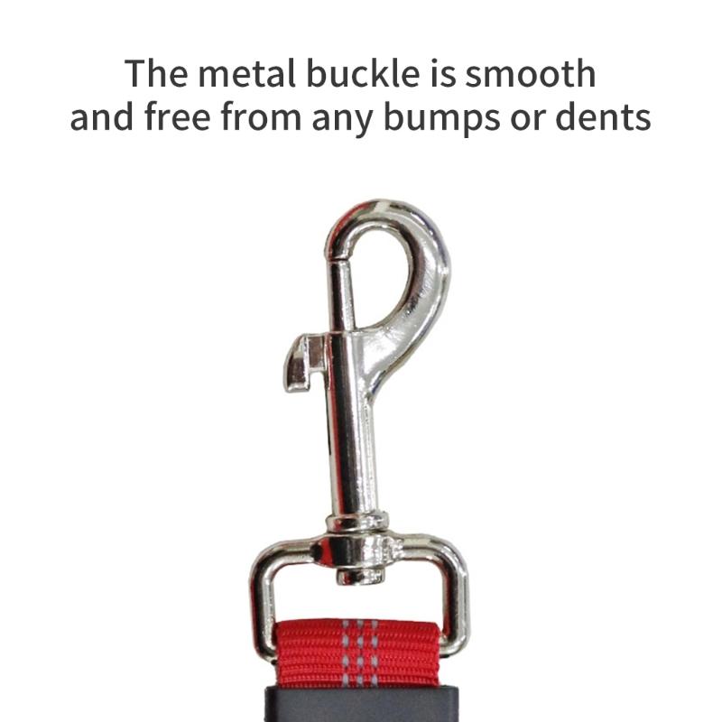 Adjustable Dog Car Safety Harness Elastic Pet Seat Belt Reflective Restraints For Small Medium Puppies Vehicle Travel Security