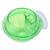 2pcs Round Reptile Feeding Bowl Green Chameleon Feeder Dish Durable Suction Cup Feeder  Chameleon
