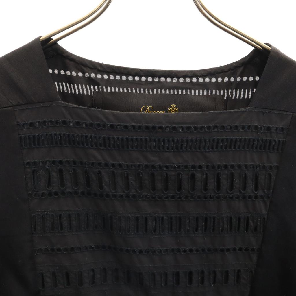 Drawer Made In Japan No Sleeve Blouse 38 Black Tops Women Used
