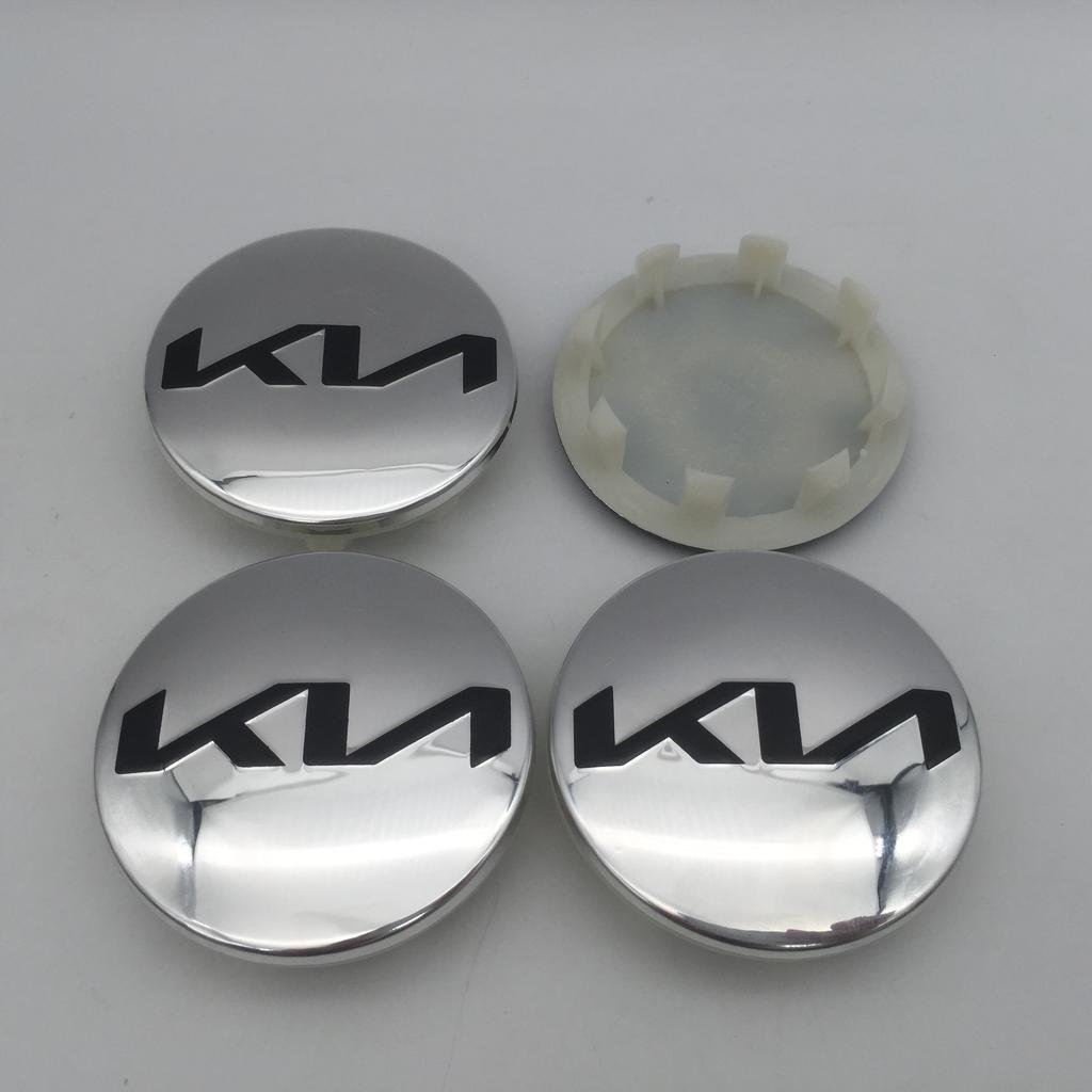 4pcs 3D 58mm For Car emblem Wheel hub Center Cap Badge covers sticker Decals Styling accessories