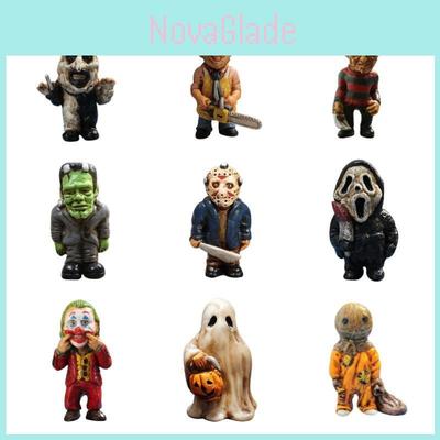 Spooky Horror Gnomes For Halloween Garden Decoration Hand-crafted Resin Figurines