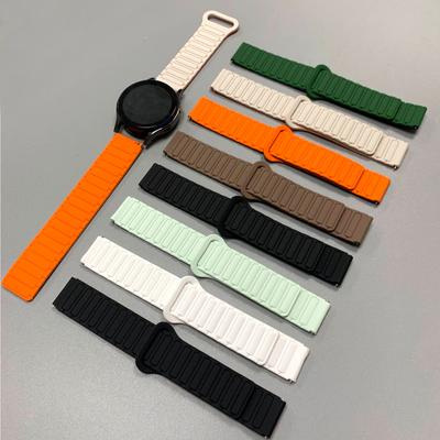 22 20mm Magnetic Loop Strap For Xiaomi Watch S4 Sport/S3/S2 46mm/Mi Watch Color 2 Band For Amazfit GTR 4 3/GTS Silicone Bracelet