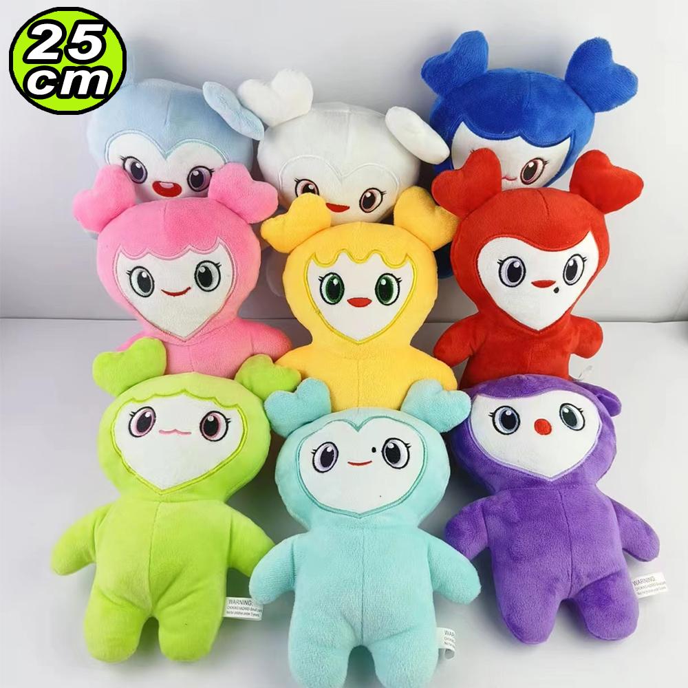 10cm lovelys Plush Korean Super Star Plush Toys Cartoon Animal Momo Doll Keychain Pendant Keybuckle Children's gifts