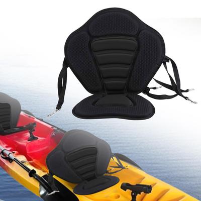 Zadní opěrka sedadla pro kanoe s odnímatelnou opěrkou pro polstrování a oporu kajaku