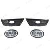 Front Bumper Halogen Fog Light Foglamp Cover Frame Hood For Honda CRV CR-V 2017 2018