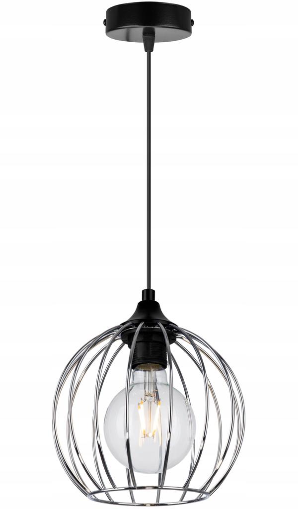 CEILING HANGING LAMP, WIRE CHROME LED