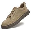 Men's Shoes Breathable Soft Sole Retro British Trend Youth Comfortable Large Size Sports Fashion Casual Board Shoes