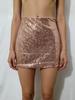 2026 Spring/Summer Sequin Bodycon Mini Skirt - European & American Style