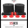 Eco-Friendly PE Dumbbell Set