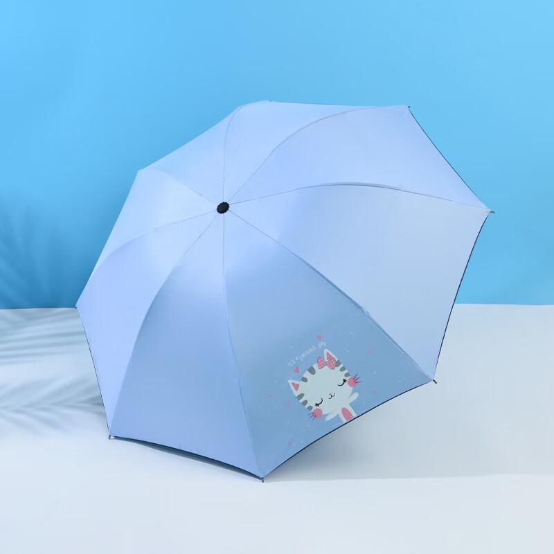 Nanqiao Creative Cartoon Manual UV Protection Sun/Rain Umbrella 21-inch