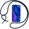 Protective Case - BOOLING - for iPhone 17 Pro - Shockproof Reinforced TPU with Navy Blue Lanyard