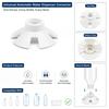 Anti-Slip Cat Water Bowl Anti Overturning Automatic Pet Feeder  Indoor Outdoor Use