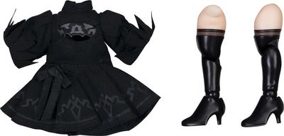Nendoroid Doll NieR Automata 2B 2 Type Cloth Magnet Plastic Painted Movable Figure Ver1.1a [Yorha No. B] Non-scale & &