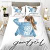 Fashion Girl King Queen Duvet Cover European And American Modern Trend Girly Bedding Set For Teens Polyester Quilt Cover