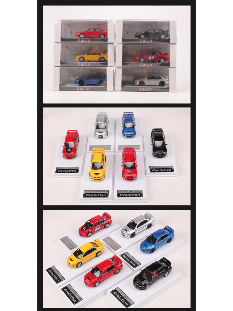 1:64 Scale Mitsubishi Lancer EVO IX Alloy Car Model Ornament Collection