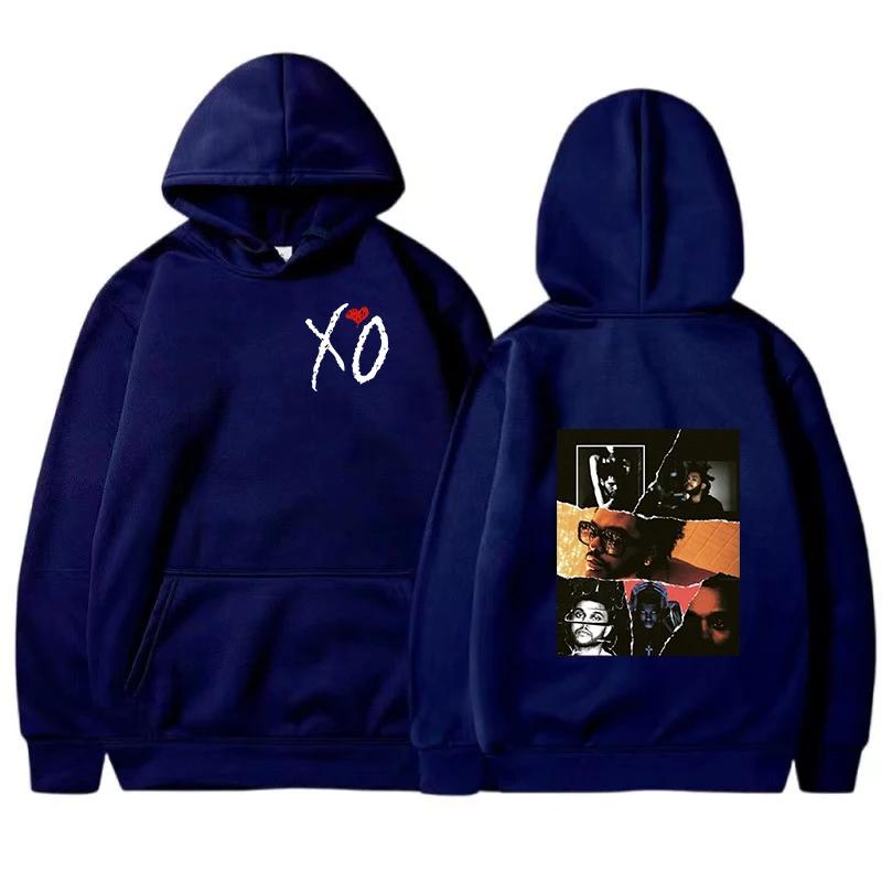 Cantante The Weeknd Felpa con cappuccio After Hours Til Dawn Fm Album musicale Uomo Felpa con cappuccio Felpa in cotone Pullover Hip Hop Rock Donna Top Vestiti