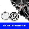 Per Volkswagen VW 4pz 56/60mm Emblema Auto Tappo Mozzo Ruota Cerchione Copricerchi Accessori Auto Per Volkswagen Golf-5 6 7 Jetta Lavida