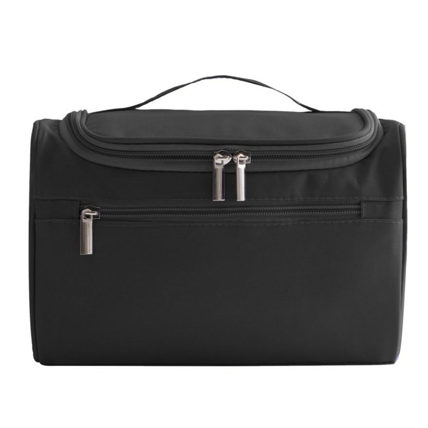 Travel Makeup Bag With Large Capacity And Waterproof Oxford Fabric For Cosmetics And Toiletries
