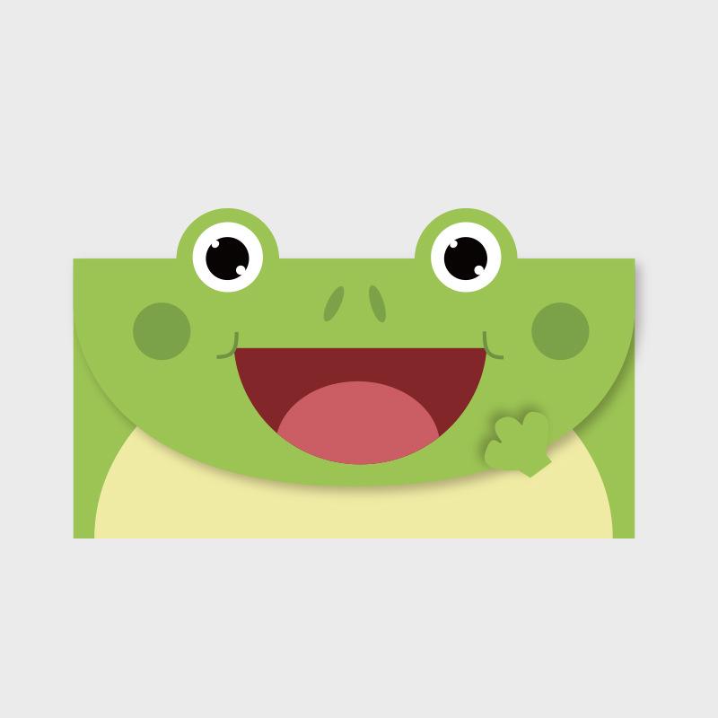 Creative Animal Cartoon Envelopes: Small Greeting Cards for Birthdays & Festivals