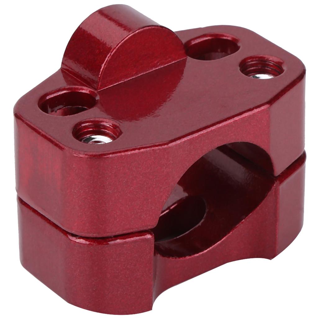 Aluminum Alloy 28mm 1 1Celsius8 Motorcycle Handlebar Handle Bar Mount Clamps Riser Red