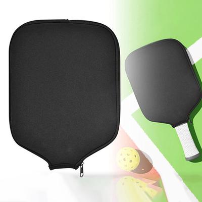 Universal Pickleball Paddle Cover with Zipper Soft Lining Waterproof Wear Resistant Pickleball Paddle Racket Protector Case