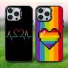 Love Is Love LGBT Homosexual Phone Case For iPhone 17,16,15,14,13,12,11,Pro,XS,Max,Plus,Mini,SE4,E Black Matte Shockproof Cover