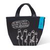 Trade Moomin Neoprene Insulated Lunch Large Fits 500ml Water Bottles Little My Hattifattener M's Bag, Capacity, Vertically, (Hattifattener)