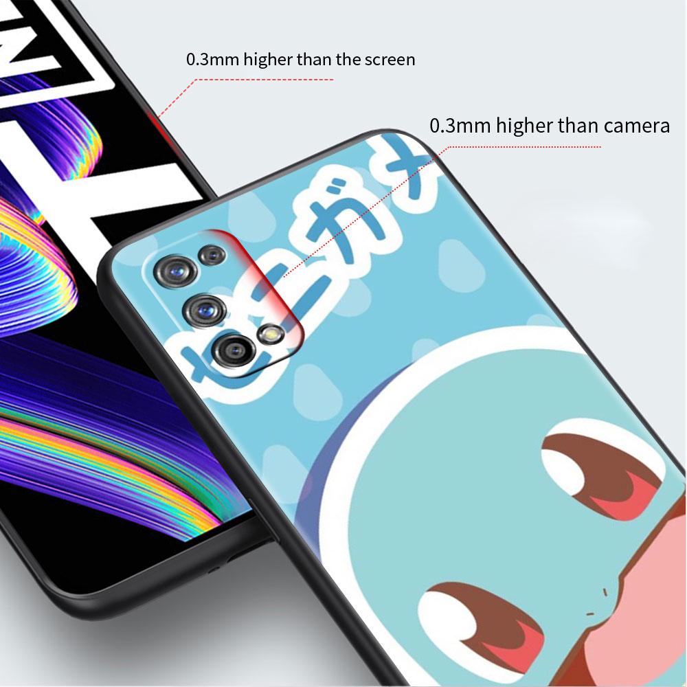 Weiche Silikonhülle für Oppo Realme 8 7 6 Pro 9i GT Neo 2 3 Master C21 C21Y C15 C11 C3 8i, süßes Pokemon EEvee