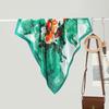 Women S Fashionable Versatile 70cm Square Silk Like Neck Scarf