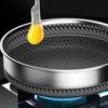 Frying Pan with Cover, Induction-Compatible Wok for Kitchen Use
