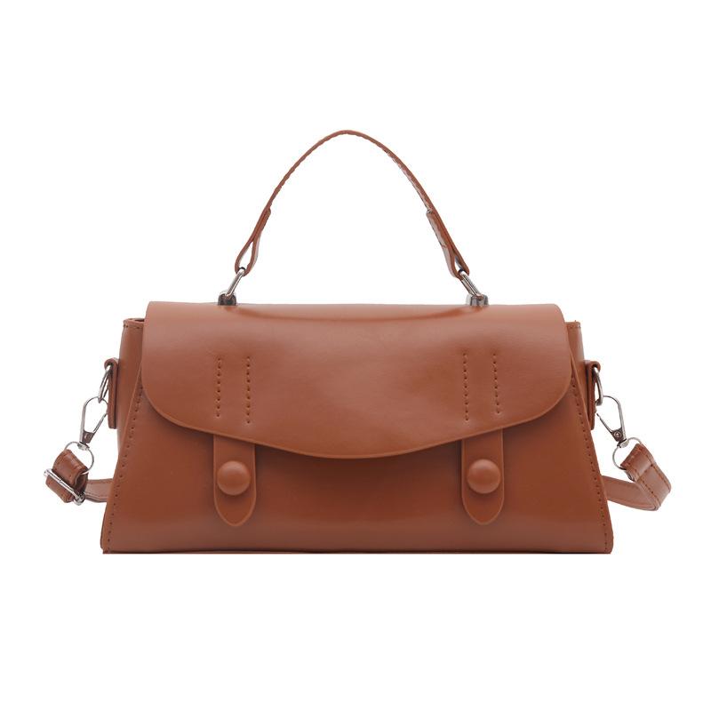 

Retro small bag, new fashionable and versatile messenger bag, exquisite daily feeling, portable small square bag, hand bag. світло-коричневого кольору