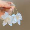 Personality Flower Earrings Irregular Flower Petals Pendant Earrings Jewelry Accessories