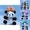 Adorable Cute Plush Panda Keychain Toy Soft Pp Cotton Stuffed Animal Decor
