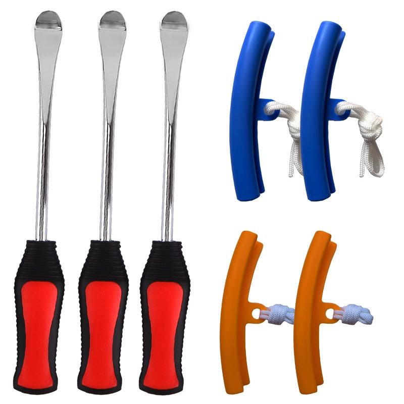 Multifunctional Tire Lever & Rim Protector for Motorcycle Repair